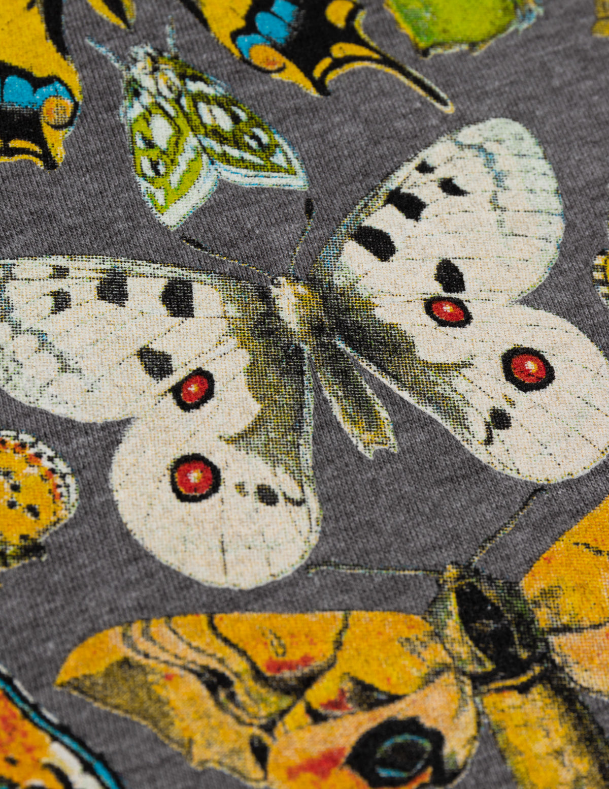 Vintage Butterfly Art | Cool Nature Illustration Butterflies V-Neck T-Shirt for Women