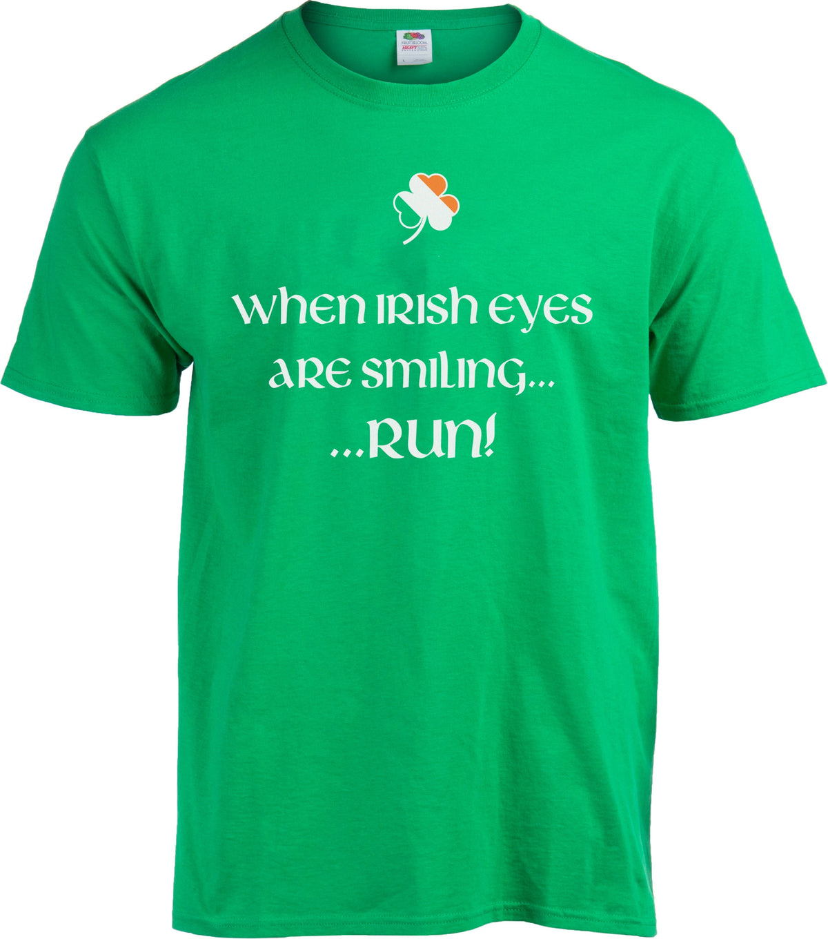 When Irish Eyes Are Smiling, Run! - St. Patrick's Day Funny T-shirt - Kid's/Youth