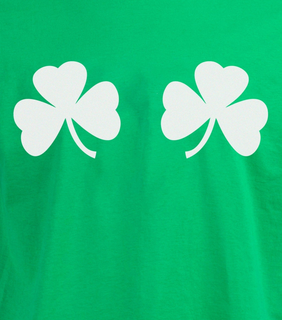 Nice Shamrocks - St. Patrick's Day Raunchy Humor Sex Party T-shirt - Women's