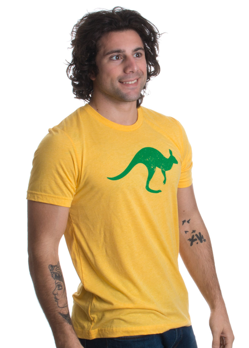 Vintage Style Australia | Aussie Roo + Southern Cross Unisex Triblend T-shirt