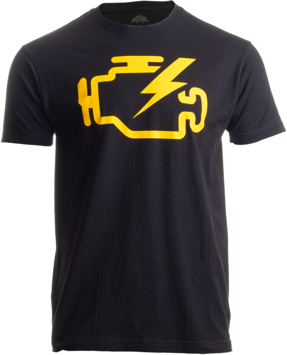 Check Engine Light | Funny Mechanic Macanic Machanic Car Clothing Men T-shirt