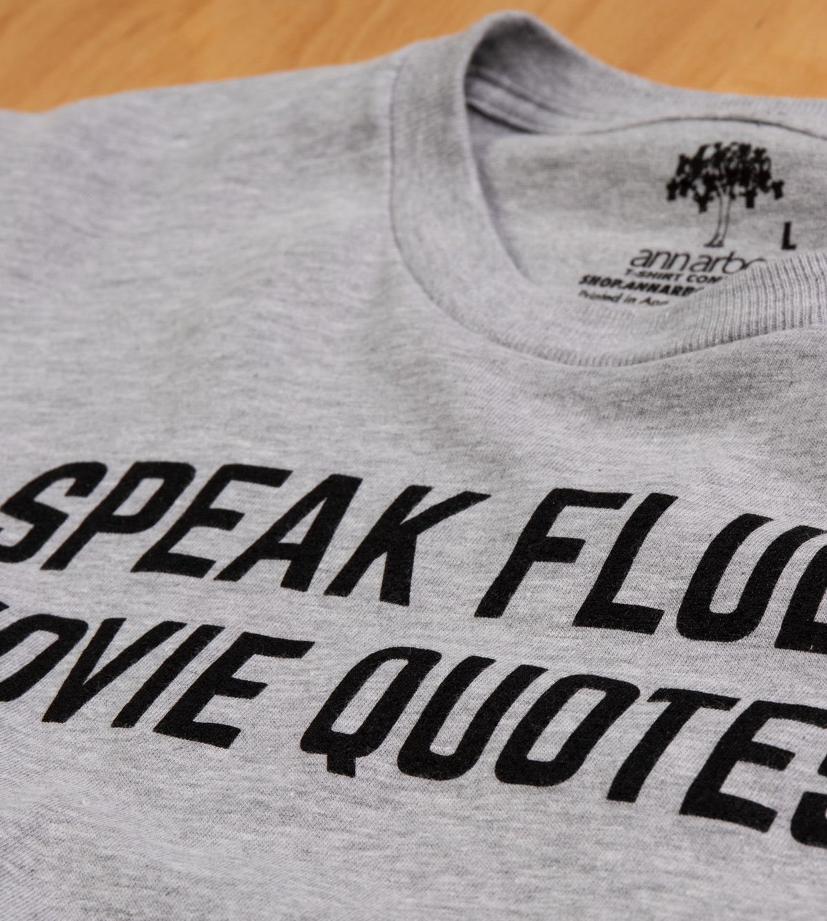 I Speak Fluent Movie Quotes - Funny Film Fan Sarcasm Humor Men Joke T-shirt