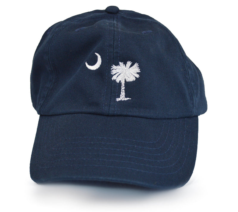 South Carolina State Flag Low Profile Baseball Hat | South Carolinian Golf Cap