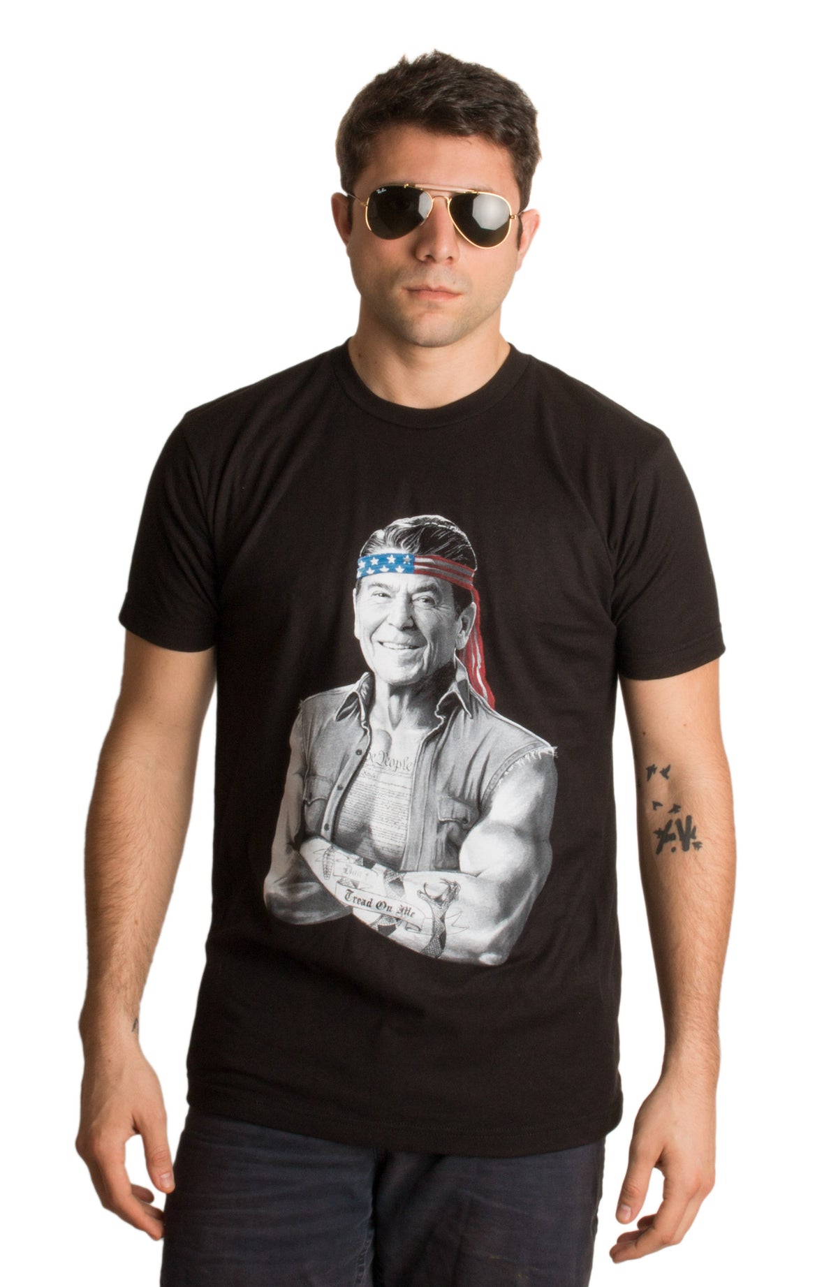 Reagan, American Icon - Conservative Merica Republican GOP T-shirt - Men's/Unisex