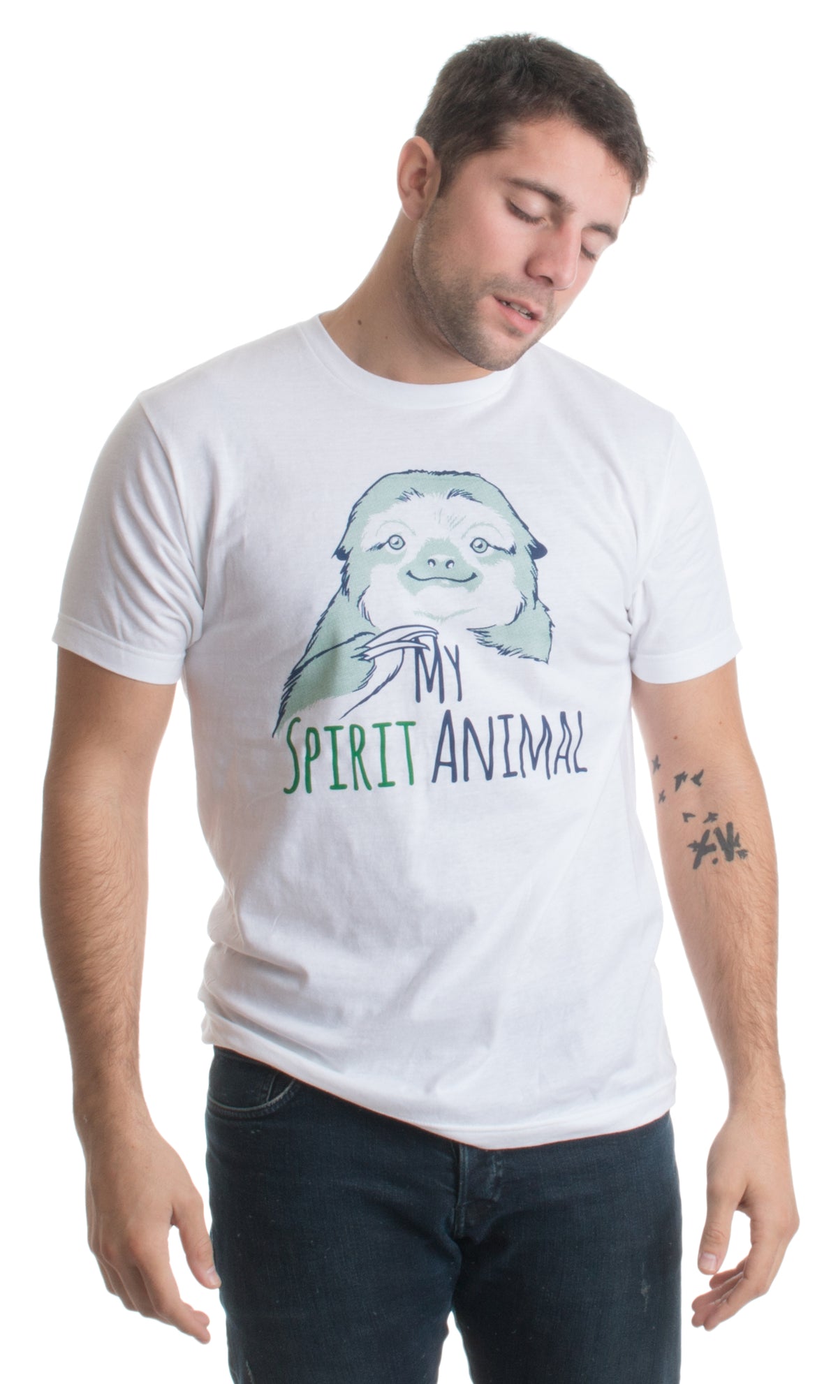 My Spirit Animal | Cute, Funny Sloth Lover Lazy Kid Napping Unisex T-shirt
