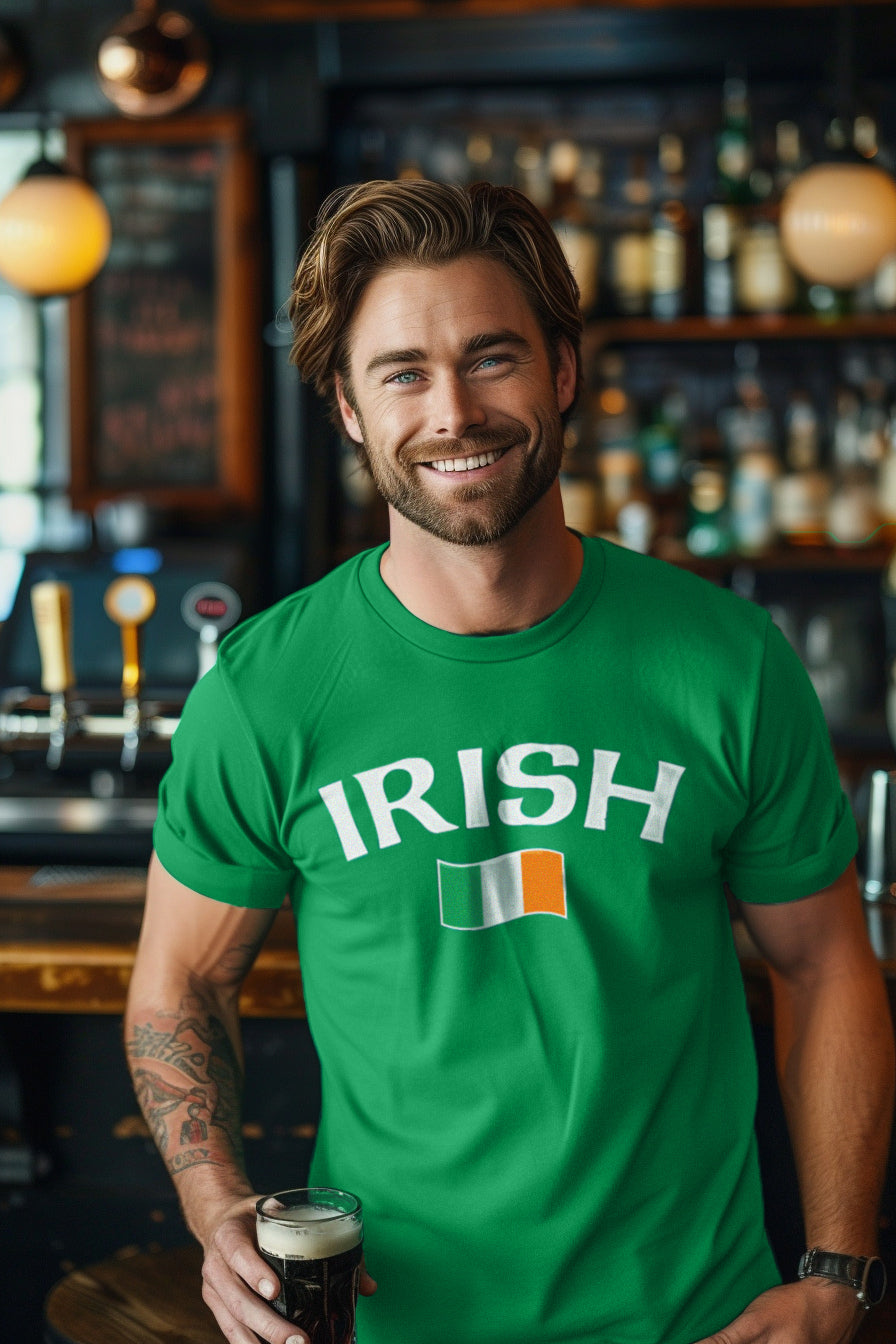 Irish Pride - Irish Flag - Ireland Love St. Patrick's Day T-shirt - Men's/Unisex