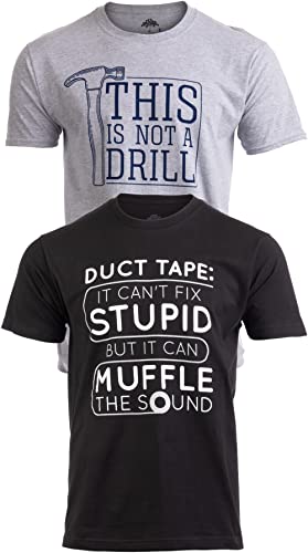 TEE BUNDLE - Duct Tape Muffle + Not a Drill