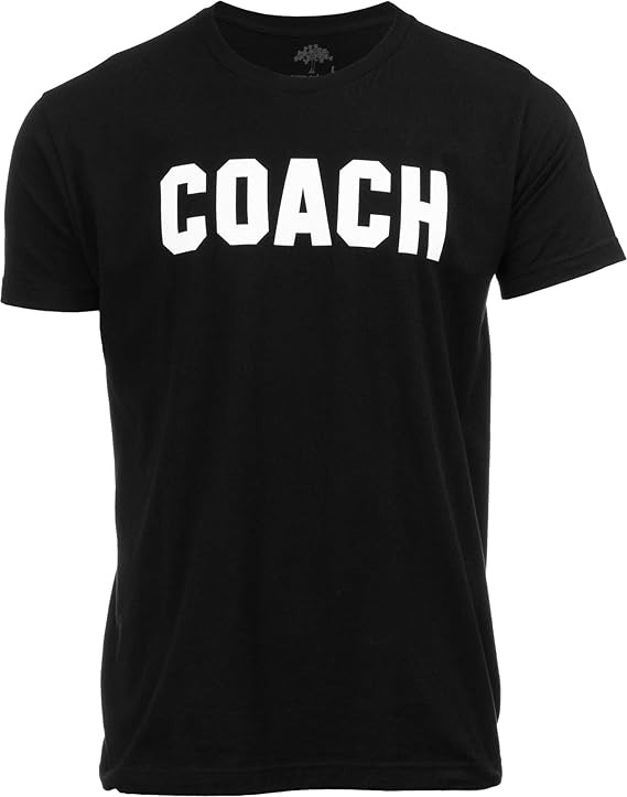 Coach | Coaching Tee Shirt: Royal Blue, Red, Green, Navy, Black Men Women T-Shirt