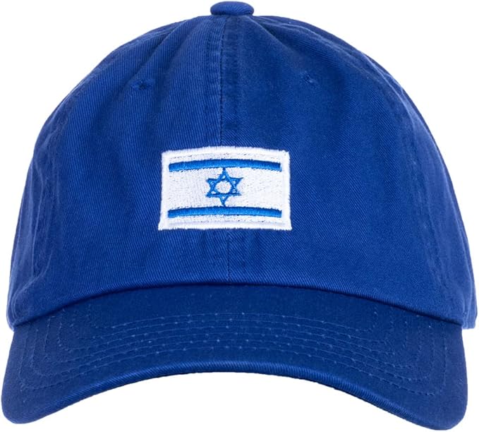 Israel Flag Hat| Countries of The World National Pride Nation Flag Baseball Low Profile Dad Hat for Men Women