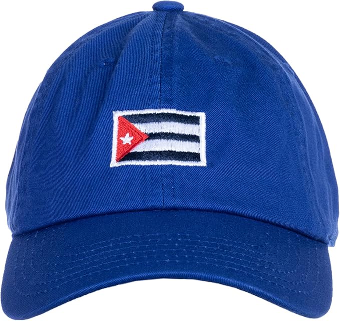 Cuba Flag Hat | Countries of The World National Pride Nation Flag Baseball Low Profile Dad Hat for Men Women