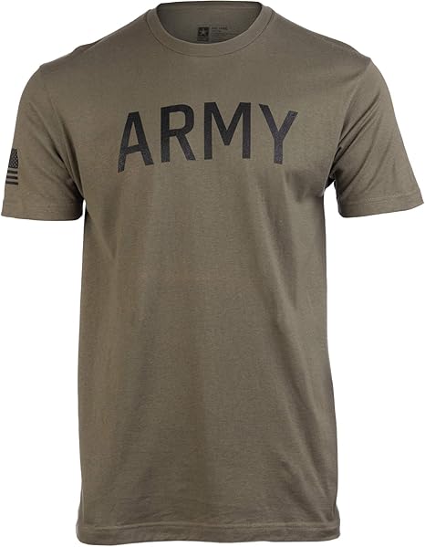 Army PT Style Shirt | U.S. Military Physical Training Infantry Workout T-Shirt