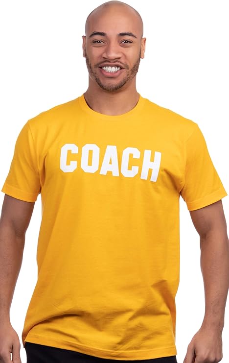 Coach | Coaching Tee Shirt: Royal Blue, Red, Green, Navy, Black Men Women T-Shirt