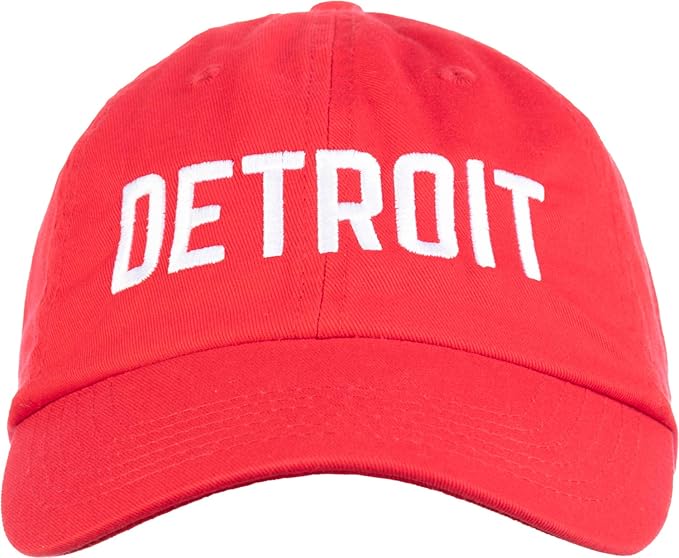 Detroit | Classic Retro City Detroiter 313 Cool Michigan Men Women Cap Dad Hat