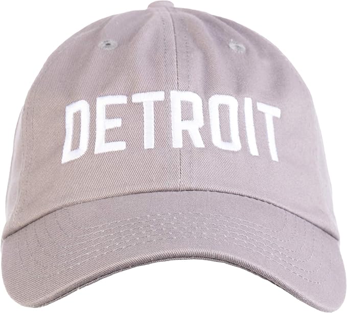 Detroit | Classic Retro City Detroiter 313 Cool Michigan Men Women Cap Dad Hat