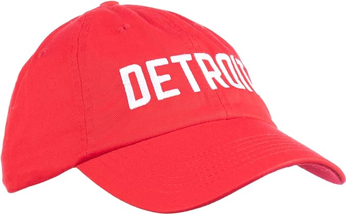 Detroit | Classic Retro City Detroiter 313 Cool Michigan Men Women Cap Dad Hat