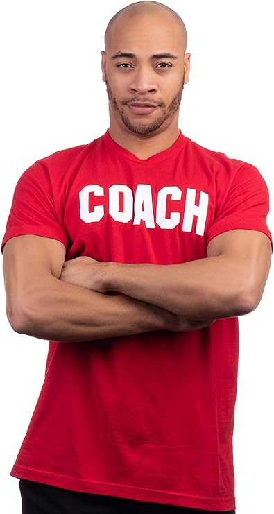 Coach | Coaching Tee Shirt: Royal Blue, Red, Green, Navy, Black Men Women T-Shirt