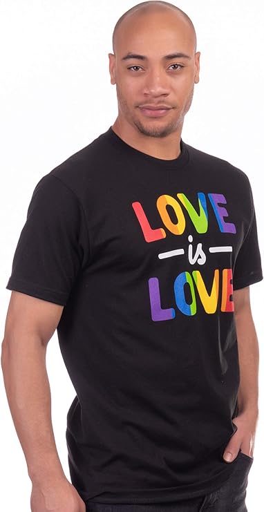 Love is Love | Lesbian Gay Bisexual Transgender Ally Progressive LGBTQ Unisex Women Men T-Shirt