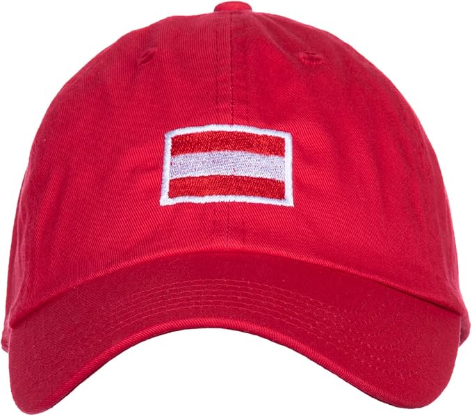 Denmark Flag Hat | Countries of The World National Pride Nation Flag Baseball Low Profile Dad Hat for Men Women