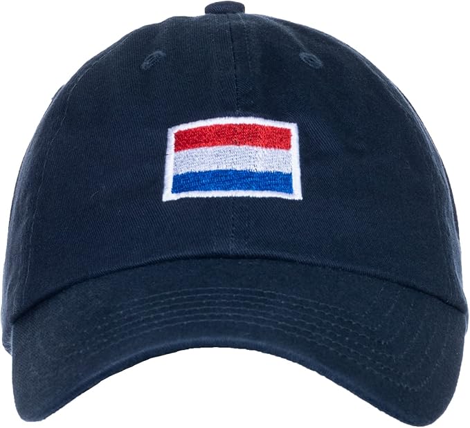 Netherlands Flag Hat | Countries of The World National Pride Nation Flag Baseball Low Profile Dad Hat for Men Women