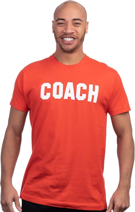 Coach | Coaching Tee Shirt: Royal Blue, Red, Green, Navy, Black Men Women T-Shirt