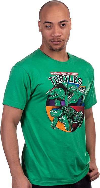 Normal Healthy Adult Turtles | Funny Ninja Humor 90s Teenage Joke Men Women Mutant T-Shirt