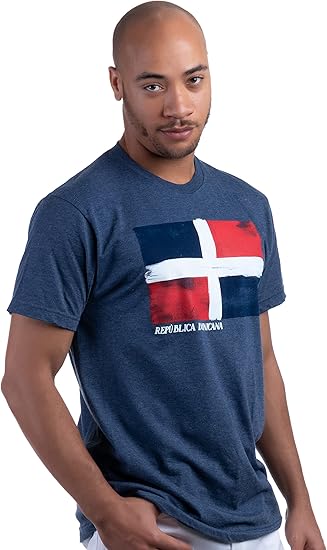 Dominican Flag | Nations of The World - National Pride Flag Symbol Arms Tee Unisex T-Shirt for Men or Women