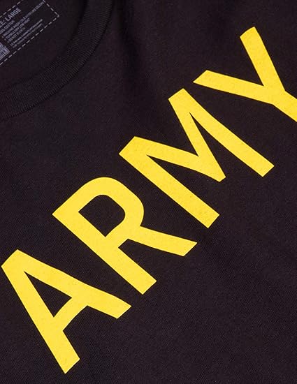 Army PT Style Shirt | U.S. Military Physical Training Infantry Workout Long Sleeve T-Shirt