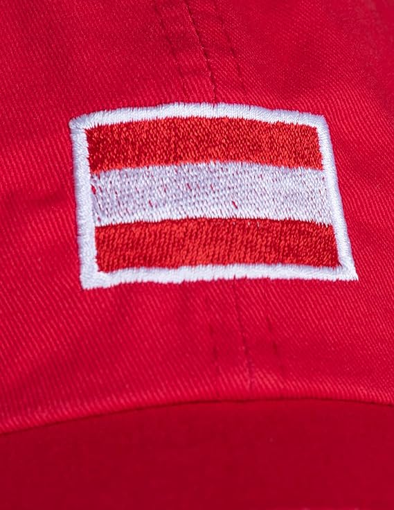 Denmark Flag Hat | Countries of The World National Pride Nation Flag Baseball Low Profile Dad Hat for Men Women