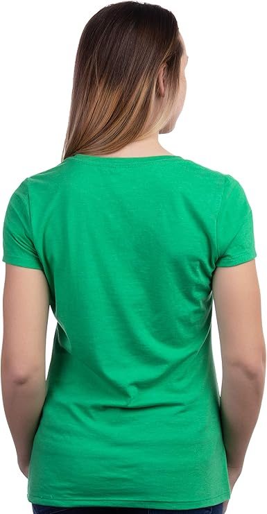 World's Tallest Leprechaun | Funny St Pat's Paddy Patrick Patty's Green Shamrock V-Neck T-Shirt for Women