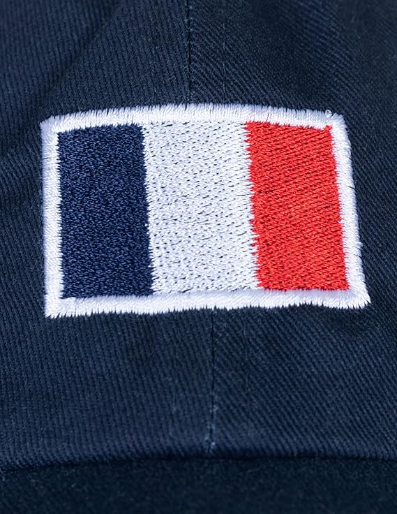 France Flag Hat | Countries of The World National Pride Nation Flag Baseball Low Profile Dad Hat for Men Women