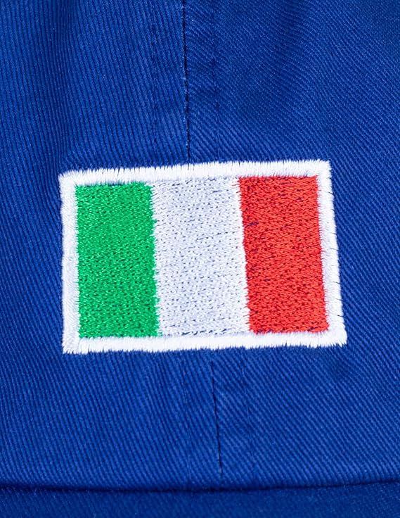 Italy Flag Hat | Countries of The World National Pride Nation Flag Baseball Low Profile Dad Hat for Men Women