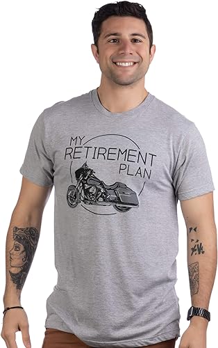 My Retirement Plan (Motorcycle) - Funny Biker Riding Rider Retired T-shirt