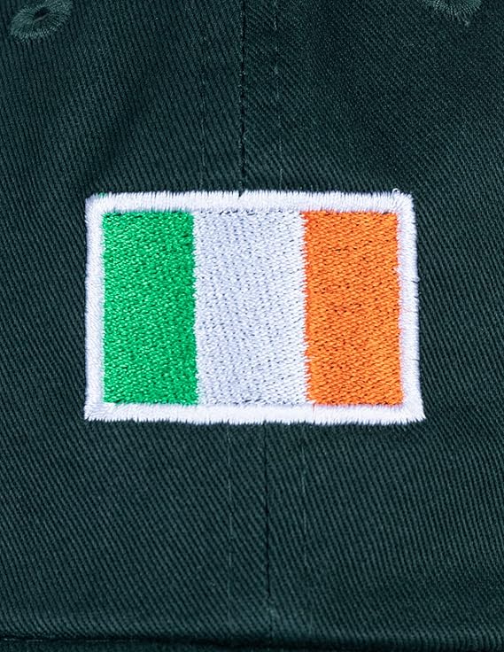 Ireland Flag Hat | Countries of The World National Pride Nation Flag Baseball Low Profile Dad Hat for Men Women