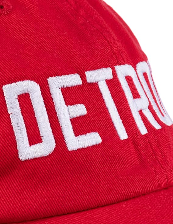 Detroit | Classic Retro City Detroiter 313 Cool Michigan Men Women Cap Dad Hat