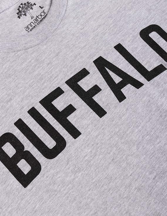 Buffalo | Classic Retro City Grey New York Lake Erie Vintage NY Men Women T-Shirt