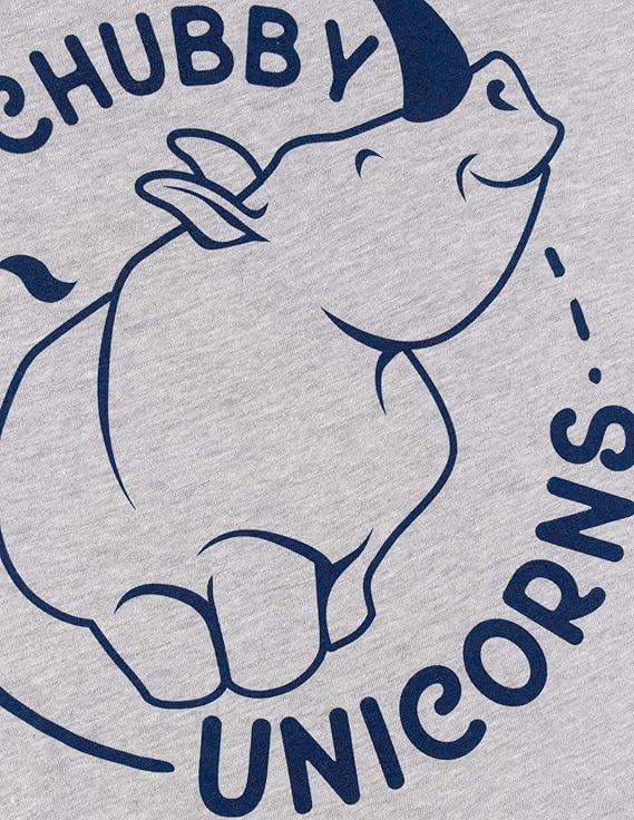 Save The Chubby Unicorns | Funny Phrase Rhino Saying Sarcastic Dad Joke T-Shirt for Men