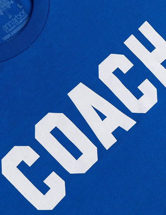 Coach | Coaching Tee Shirt: Royal Blue, Red, Green, Navy, Black Men Women T-Shirt