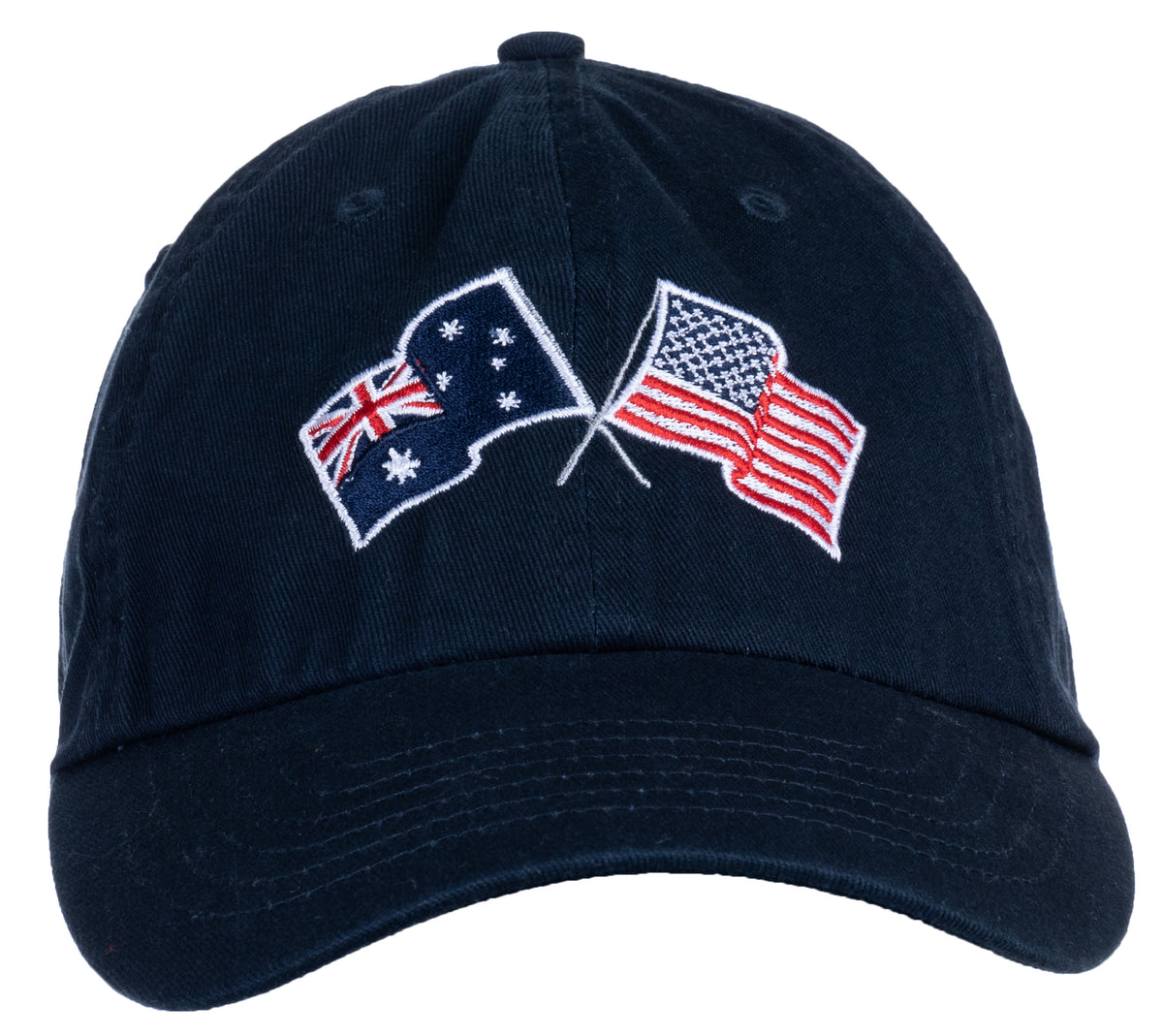 Australia and US Flag Hat | American Friendship Nations Flag Baseball Low Profile Dad Hat for Men Women