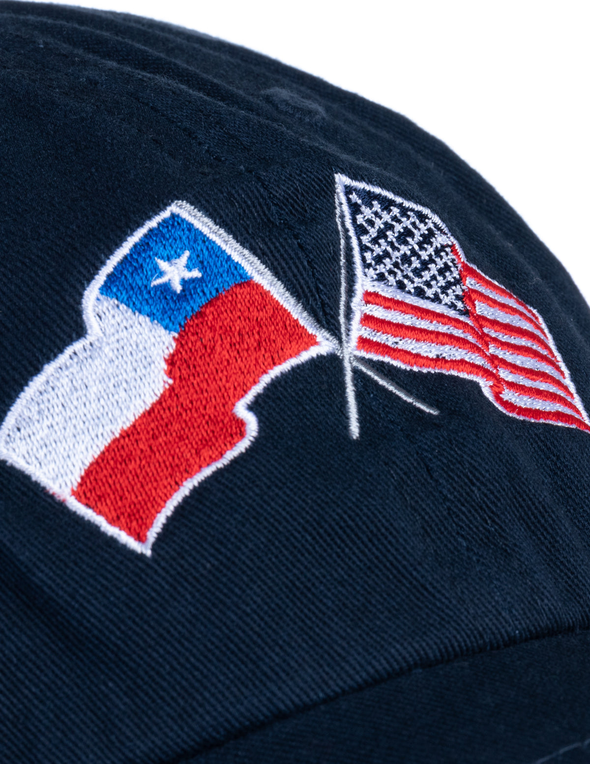 Chile and US Flag Hat | American Friendship Nations Flag Baseball Low Profile Dad Hat for Men Women