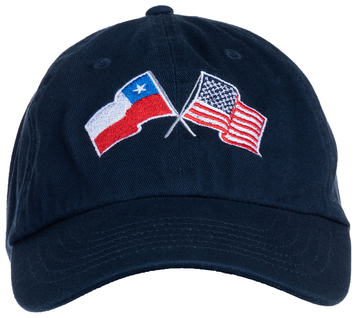 Chile and US Flag Hat | American Friendship Nations Flag Baseball Low Profile Dad Hat for Men Women