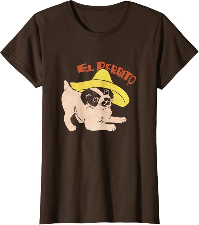 El Perrito | Spanish Vocab Learn Cute Puppy Fun Espanol Womens T-shirt