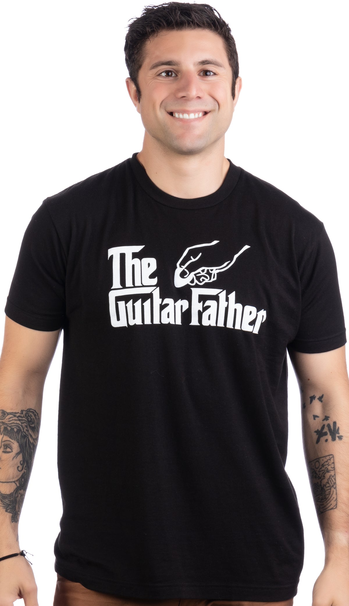 The Guitar Father - Funny Music Player Musician Guitarist Joke Men T-shirt