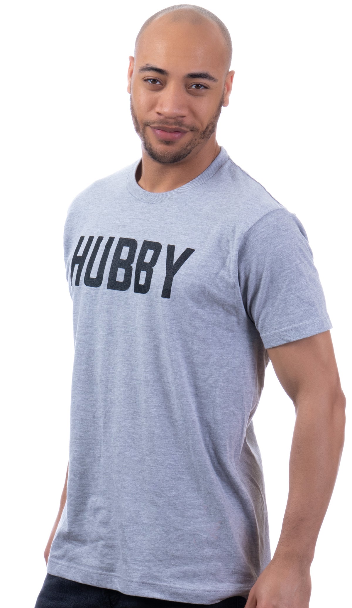 Hubby | Funny Dad Joke Groom Humor Marriage Anniversary Husband Saying Cute Dude Honeymoon Men's T-Shirt