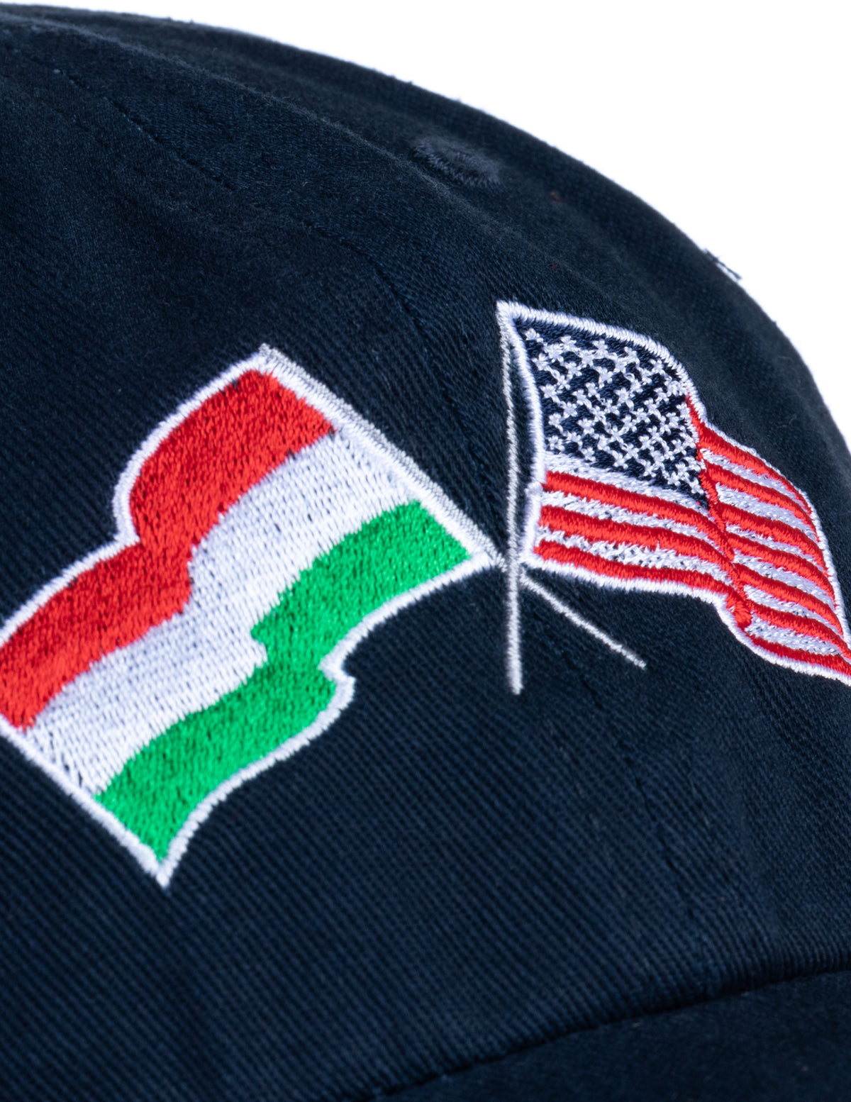 Hungary and US Flag Hat | American Friendship Nations Flag Baseball Low Profile Dad Hat for Men Women