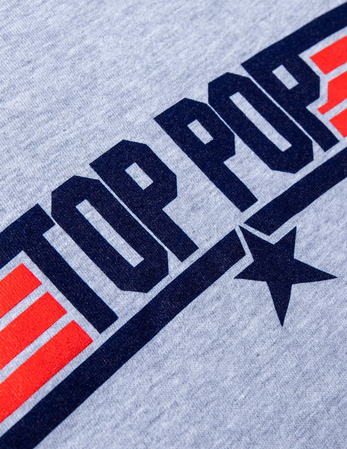 Top Pop | Funny 80s Air Dad Humor Grandpa 1980s Military Force Pops T-shirt - Men's/Uniex