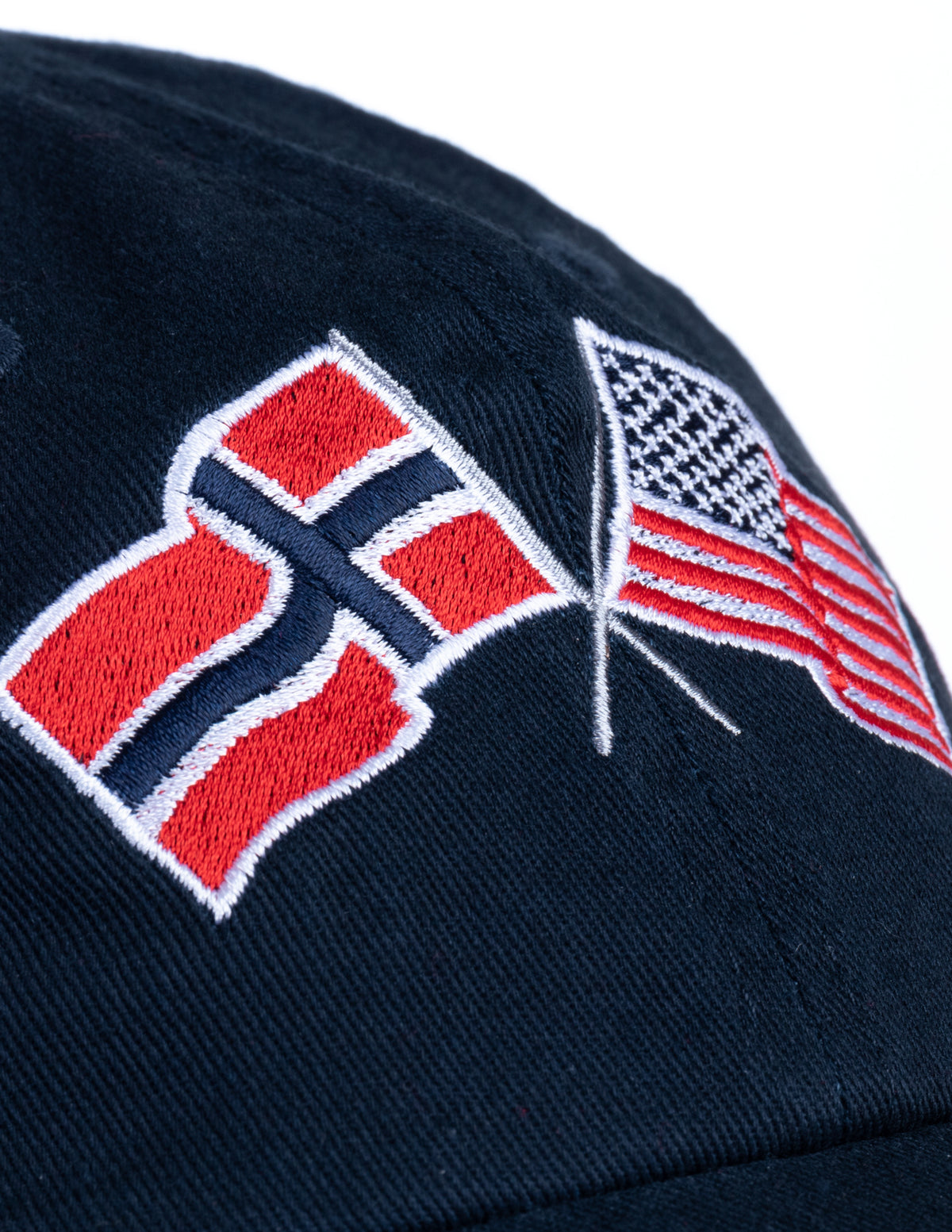 Norway and US Flag Hat | American Friendship Nations Flag Baseball Low Profile Dad Hat for Men Women