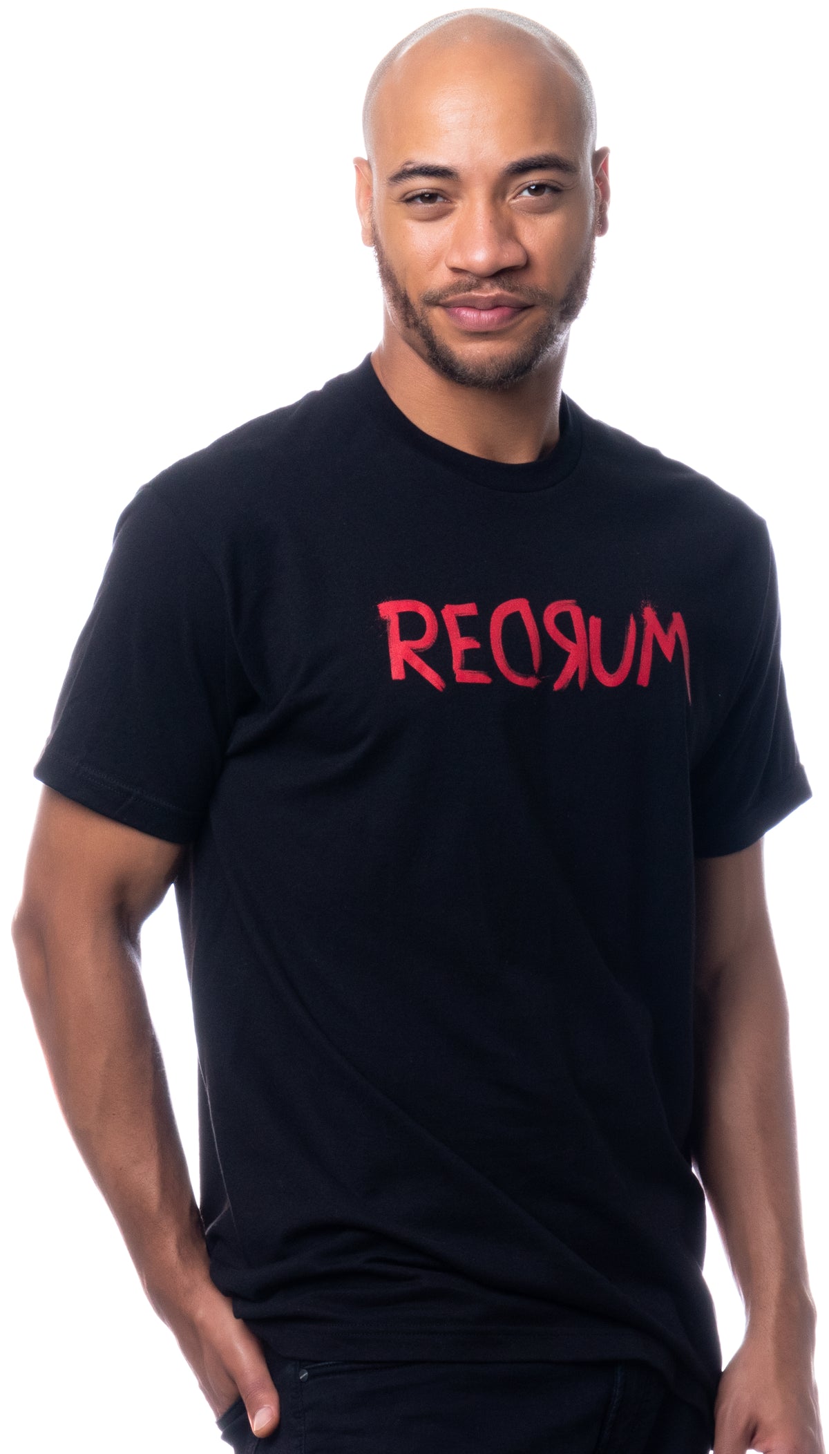 Redrum | Horror Movie Classic Halloween Scary Men's Unisex T-shirt