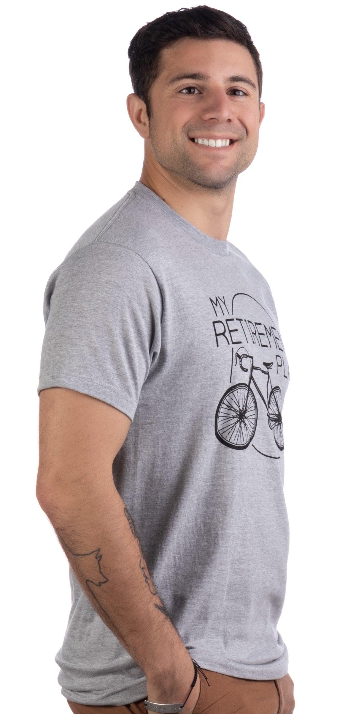 My Retirement Plan (Bicycle) - Funny Bike Riding Rider Cyclist Man T-shirt