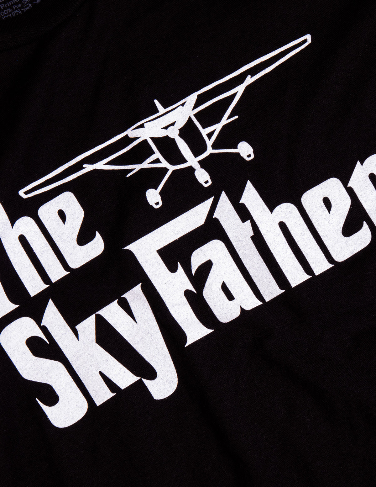 The Skyfather | Funny Pilot Humor Aviation Plane Flyer Airport Ground Control Joke T-Shirt For Men Women