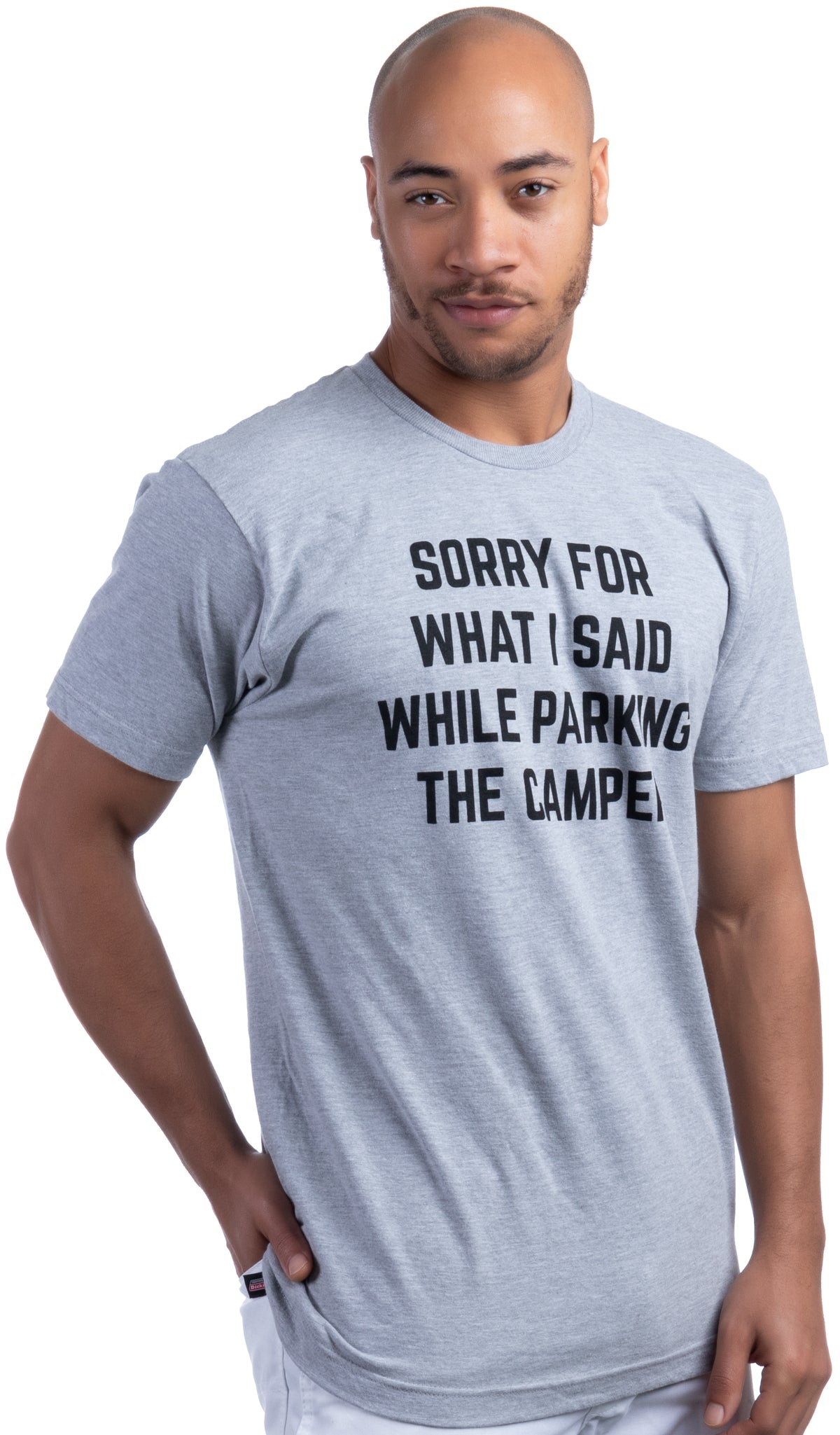 Sorry For What I Said While Parking The Camper | Funny RV Van Life Hiking Hiker Camping Outdoors Men Women Shirt